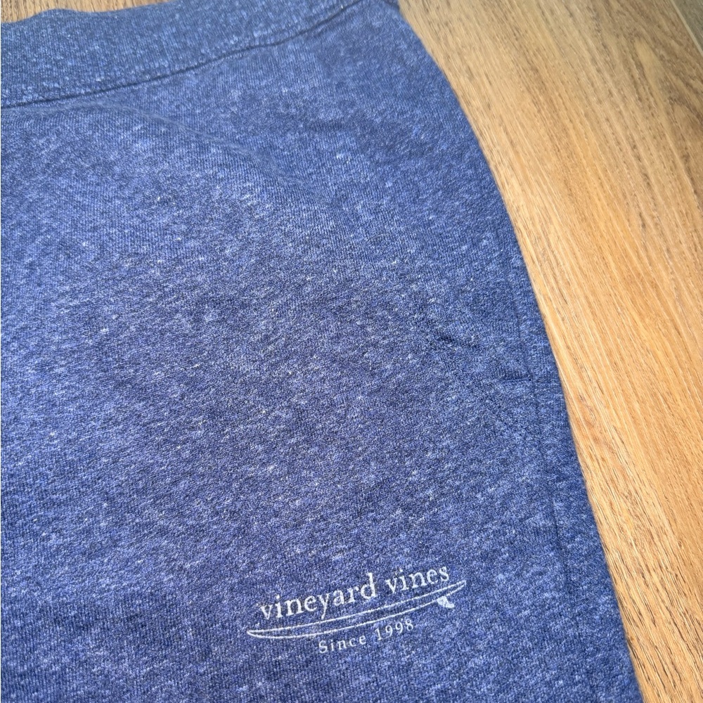 Vineyard Vines Surfside Lounge Shorts Men’s XL Navy Knit Preppy EUC 100% Cotton - Picture 3 of 8
